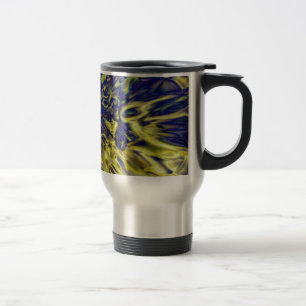 Caneca Térmica Fundo abstrato de respingo