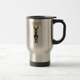 Caneca Térmica Funny Smart Donkey Mug
