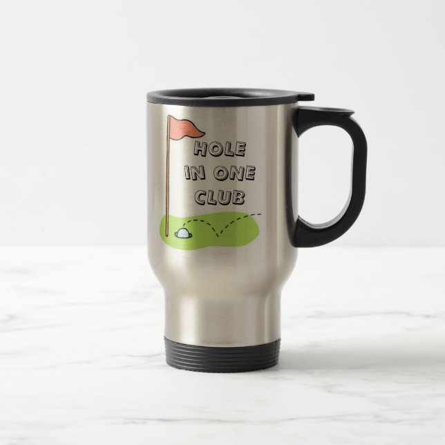 Caneca Térmica Furo do golfe em um clube que vangloria-se (Direita)