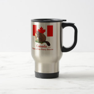 Caneca Térmica Furry Beaver