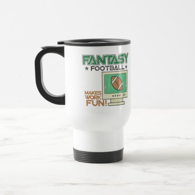 Caneca Térmica Futebol da fantasia (Esquerda)