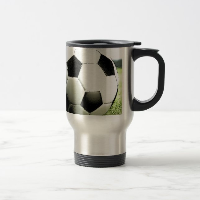 Caneca Térmica Futebol - Futebol (Direita)