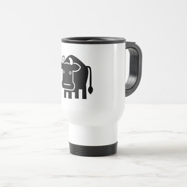 Caneca Térmica Gado (Frente Esquerda)