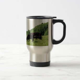 Caneca Térmica Gado Angus preto