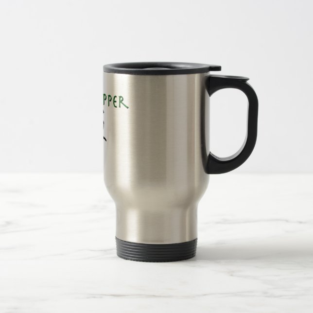 Caneca Térmica Gafanhoto com símbolo "Zen" (Direita)