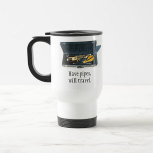 Caneca Térmica Gaiteiro de Uilleann: Tenha as tubulações, viaja