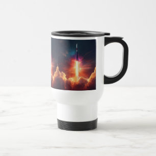 Caneca Térmica Galaxy Rocket Thermal Mug - Estilo de Fantasia Esp