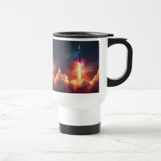 Caneca Térmica Galaxy Rocket Thermal Mug - Estilo de Fantasia Esp