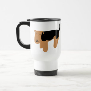 Caneca Térmica Galês Terrier de pensamento