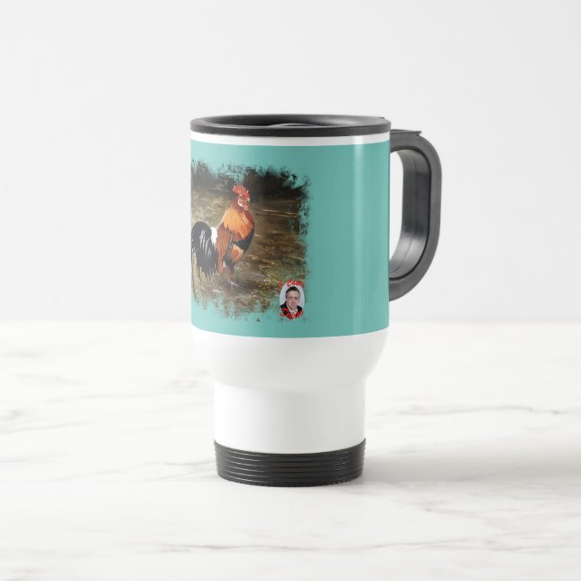 Caneca Térmica Galo (Frente Esquerda)