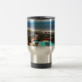 Caneca Térmica Galveston, viagem de Texas/caneca da viagem ao