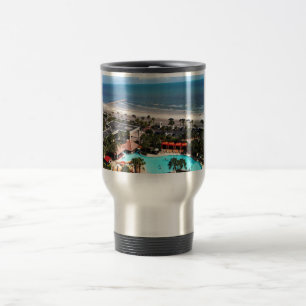Caneca Térmica Galveston, viagem de Texas/caneca da viagem ao