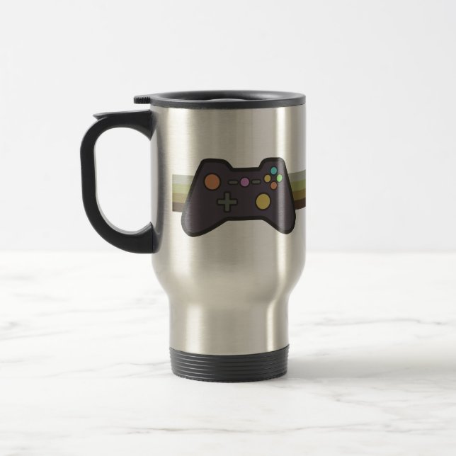 Caneca Térmica Gamer (Esquerda)