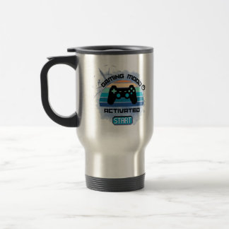Caneca Térmica "Gaming Mood Ativado - Gamer Coffee Mug"