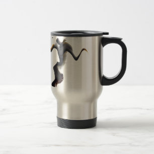 Caneca Térmica Gannets-Pássaro Mar Abstrato