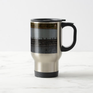 Caneca Térmica Gansos-do-Canadá Todos em uma Linha