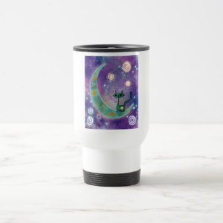 Caneca Térmica Gato atômico celestial