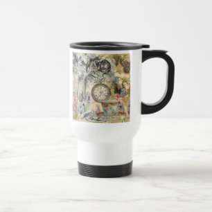 Caneca Térmica Gato de Cheshire Alice no País das Maravilhas Clás