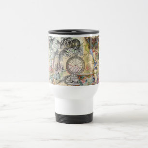 Caneca Térmica Gato de Cheshire Alice no País das Maravilhas Clás