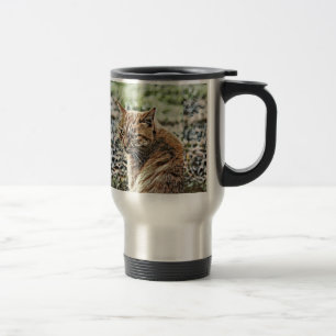 Caneca Térmica gato-do-ouro