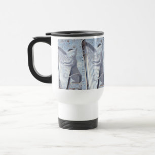 Caneca Térmica Gato Harpa Celestial
