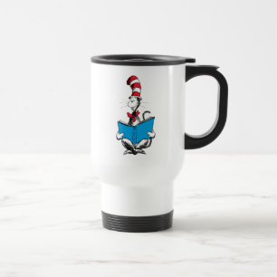 Caneca Térmica Gato no Chapéu Leitura