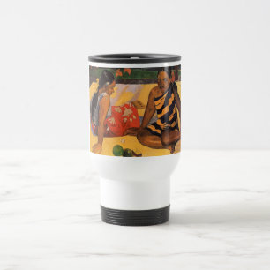 Caneca Térmica Gauguin French Polynesia Tahiti Women Painting