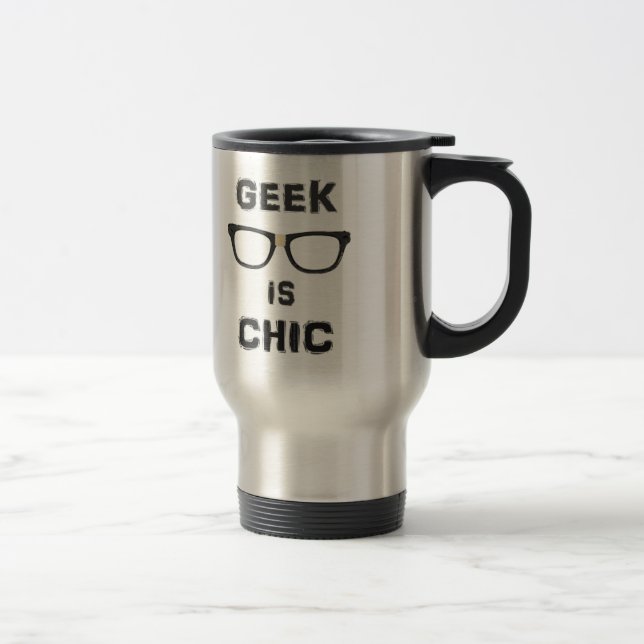 Caneca Térmica Geek É Chic (Direita)