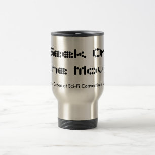 Caneca Térmica Geek no movimento