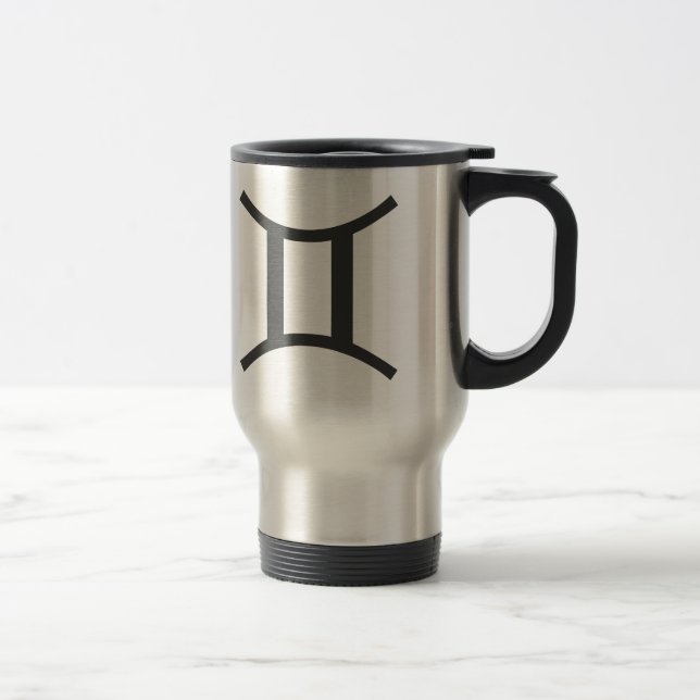 CANECA TÉRMICA GEMINI, SINAL ZODIÁTICO (Direita)