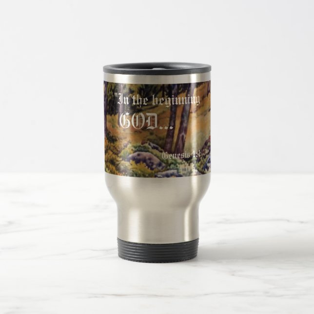 Caneca Térmica Gênesis 1:1 Mug (Centro)