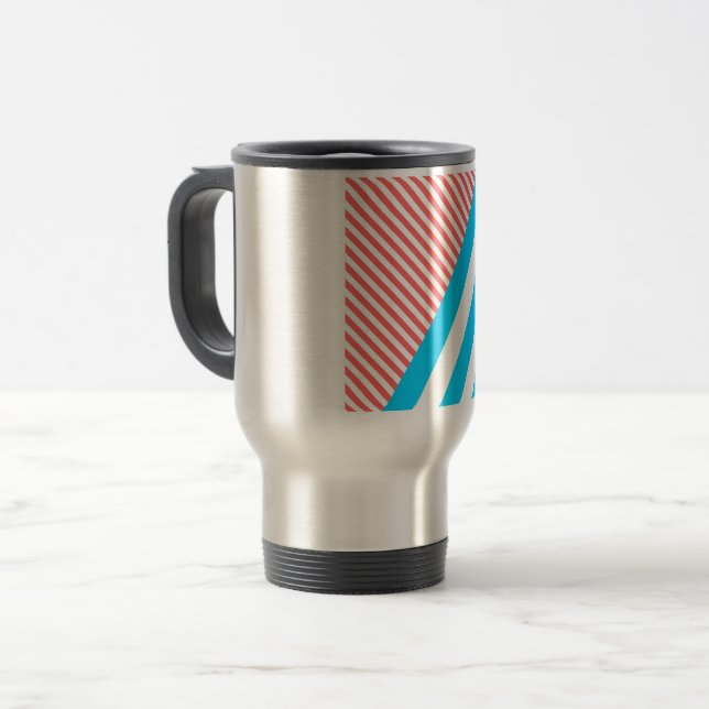Caneca Térmica Geométrico (Frente Esquerda)