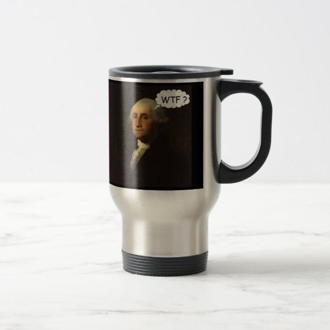 Caneca Térmica George Washington que gira em sua sepultura (Direita)