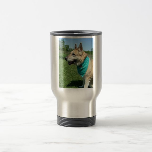 Caneca Térmica German shepherd (Centro)