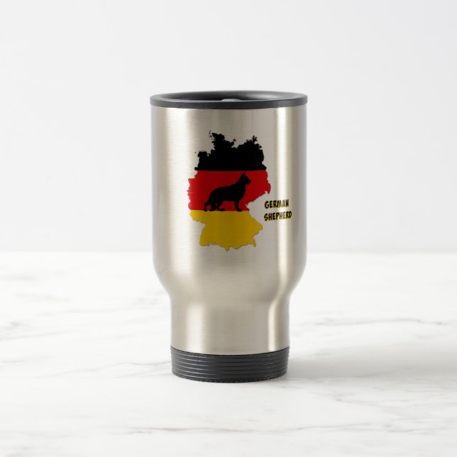 Caneca Térmica German shepherd (Centro)