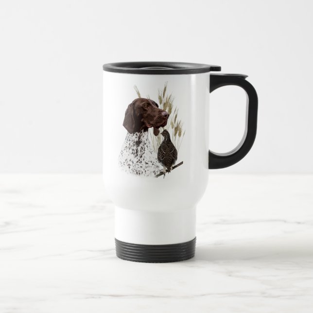 Caneca Térmica German Shorthaired Pointers ( (Direita)