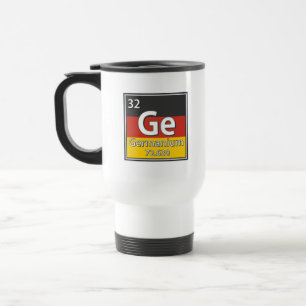Caneca Térmica Germânio - Alemanha Bandeira da Ciência Alemã