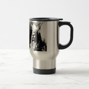 Caneca Térmica Gerônimo preto e branco