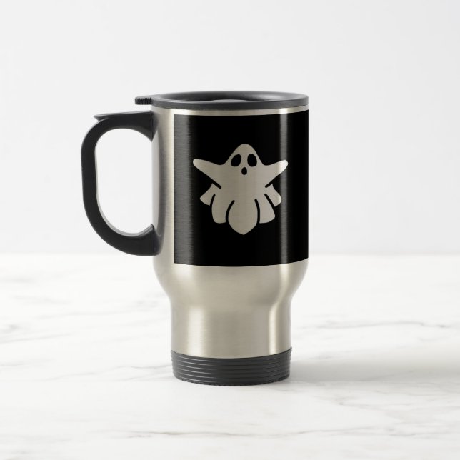 Caneca Térmica Ghouls Só Quer Se Divertir - Clássico Halloween (Esquerda)