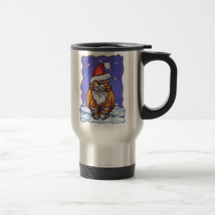 Caneca Térmica Ginger Cat Natal