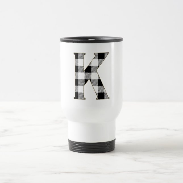 Caneca Térmica Gingham Check K (Centro)