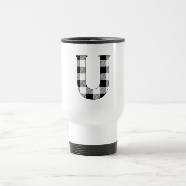 Caneca Térmica Gingham Check U (Centro)