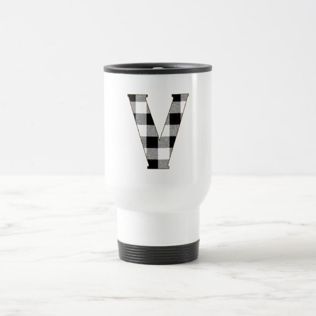 Caneca Térmica Gingham Check V (Centro)