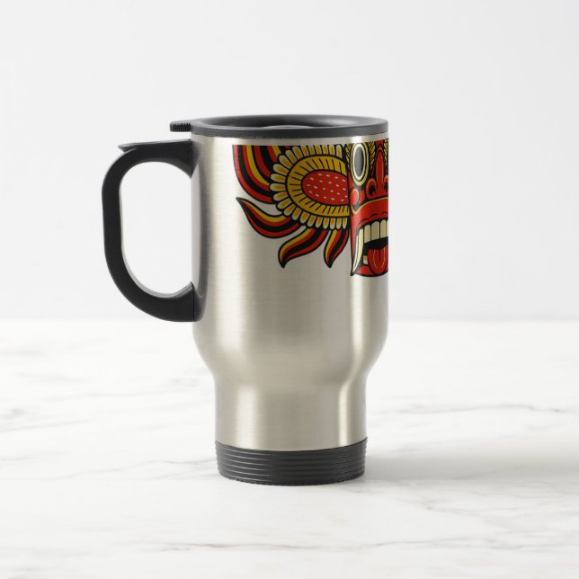 Caneca Térmica Gini Raksha Thermal Cup - Tradicional Sri Lanka (Esquerda)
