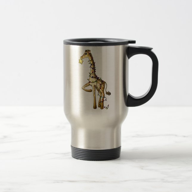 Caneca Térmica Girafa brilhante (Direita)