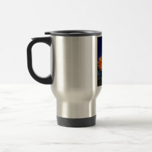 Caneca Térmica Girassóis