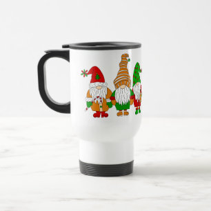Caneca Térmica  Gnomos de Natal Festivos Bons    
