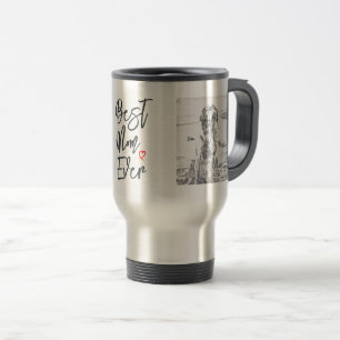 Caneca Térmica Golden Retriever Arte Melhor Mãe do Mundo