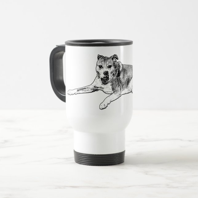Caneca Térmica Gole Facilitado, Facilidade Feliz (Frente Esquerda)