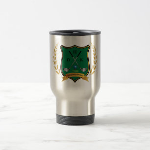 Caneca Térmica GOLF Crest com Laurel Wreath e Monograma